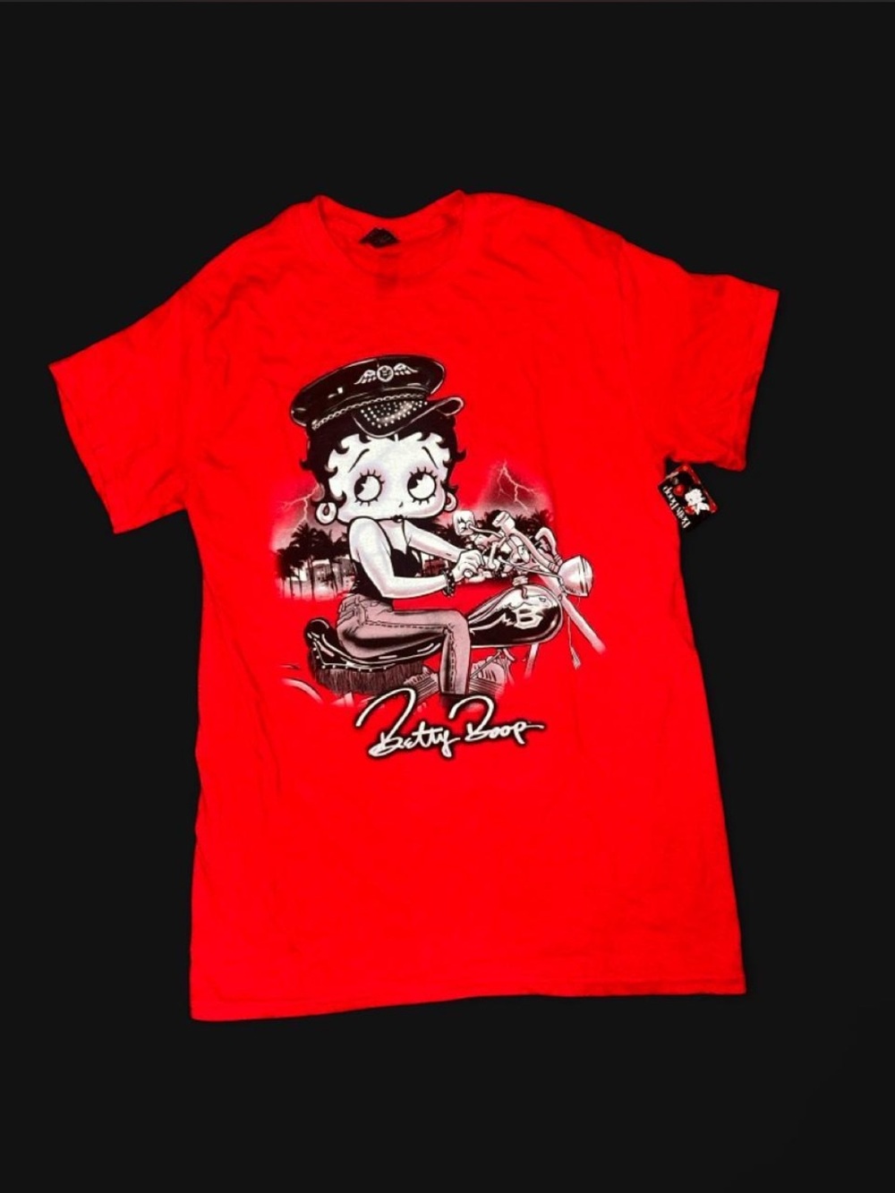 Betty Boop Red Graphic Tee
